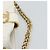 CHANEL Matelasse Chain Shoulder Bag Lamb Skin 2way White Gold CC - vista 8