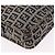 FENDI Zucchino Canvas Shoulder Bag Navy Silver - vista 12