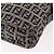 FENDI Zucchino Canvas Shoulder Bag Navy Silver - vista 13