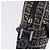 FENDI Zucchino Canvas Shoulder Bag Navy Silver - vista 15