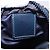 FENDI Zucchino Canvas Shoulder Bag Navy Silver - vista 16