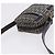 FENDI Zucchino Canvas Shoulder Bag Navy Silver - vista 6