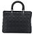 Christian Dior Lady Dior Canage Hand Bag Lamb Skin Black Silver - vista 3