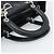 Christian Dior Lady Dior Canage Hand Bag Lamb Skin Black Silver - vista 7