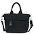 PRADA Bolso reversible Nylon 2way Black Silver - vista 2