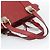 GUCCI Hand Bag Leather outlet Red Silver 355772 - vista 7