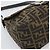 FENDI Zucca Canvas Mamma Baguette Shoulder Bag Brown Silver - vista 11