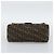 FENDI Zucca Canvas Mamma Baguette Shoulder Bag Brown Silver - vista 9