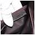 LOEWE Americana 28 Hand Bag Leather Dark Brown Silver - vista 11