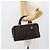LOEWE Americana 28 Hand Bag Leather Dark Brown Silver - vista 26