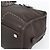 LOEWE Americana 28 Hand Bag Leather Dark Brown Silver - vista 8