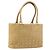 PRADA Studs Tote Bag Leather Beige Gold BN0181