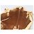 PRADA Studs Tote Bag Leather Beige Gold BN0181 - vista 17