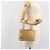 PRADA Studs Tote Bag Leather Beige Gold BN0181 - vista 22