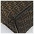 FENDI Zucca Canvas Hand Bag Black Brown - vista 13