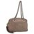 GUCCI Interlocking Shoulder Bag Leather Beige Gold 308983