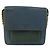 LOEWE Velazquez Schultertasche Leder Blau Goldfarben - Ansicht 13
