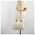 Christian Dior Canage Tote Bag Leather White Silver - vista 23