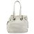 Christian Dior Canage Tote Bag Leather White Silver - vista 3