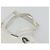 Christian Dior Canage Tote Bag Leather White Silver - vista 8