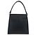 Bolsa de ombro PRADA em couro preto e dourado - vista 3