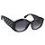 CHANEL Sunglasses Plastic Black CC