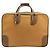 LOEWE Anagram Trunk Leather Beige Gold Tone - vista 2