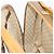 LOEWE Anagram Trunk Leather Beige Gold Tone - vista 21