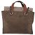 CHANEL Matelasse Chain Hand Bag Leather 2way Brown Silver CC - vista 4