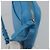 BALENCIAGA Every Day Shoulder Bag Leather Light Blue Silver 489809 - vista 16