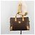Céline CELINE Macadam Canvas Boston Bag PVC Leather Brown Gold - vista 22