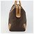 Céline CELINE Macadam Canvas Boston Bag PVC Leather Brown Gold - vista 4