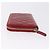 CHANEL Matelasse Long Wallet Lamb Skin Red Silver CC - vista 6