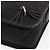FENDI Zucchino Canvas Shoulder Bag Black Gold - vista 11