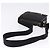 FENDI Zucchino Canvas Shoulder Bag Black Gold - vista 7