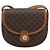 Céline CELINE Macadam Shoulder Bag PVC Leather Brown Gold Tone - vista 2