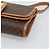 Céline CELINE Macadam Shoulder Bag PVC Leather Brown Gold Tone - vista 10