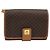 Céline CELINE Macadam Shoulder Bag PVC Leather Brown Gold Tone - vista 2