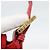FENDI Mamma Baguette Shoulder Bag Suede Red Gold - vista 14