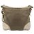 PRADA Shoulder Bag Canvas Beige Gold - vista 3