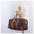 Céline CELINE Macadam Boston Bag PVC Leather Brown Gold Tone - vista 24