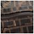 FENDI Zucca Canvas Chain Shoulder Bag Black Brown - view 18