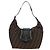 FENDI Zucca Canvas Chain Shoulder Bag Black Brown - view 2