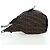 FENDI Zucca Canvas Chain Shoulder Bag Black Brown - view 4