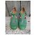 Autre Marque Sandali con zeppa vintage seventies Verde - vista 4