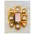 Broche Chanel Camélia Dorado Gold hardware - vista 7