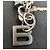 Balenciaga Kit Keychain Nero Bianco Silver hardware - vista 6
