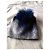 Autre Marque Berretto in lana blu navy con pompon Metallico - vista 20