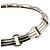 Tiffany & Co Collana a catena Tiffany Atlas Groove Link Argento - vista 3