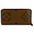 Zippy Cartera larga de cuero marrón Louis Vuitton Castaño - vista 2